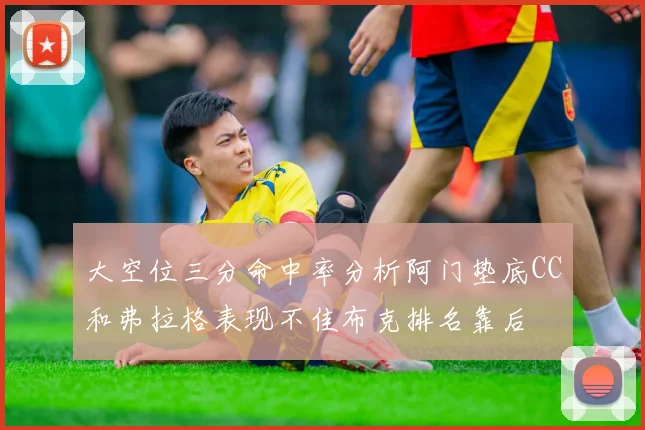 大空位三分命中率分析阿门垫底CC和弗拉格表现不佳布克排名靠后